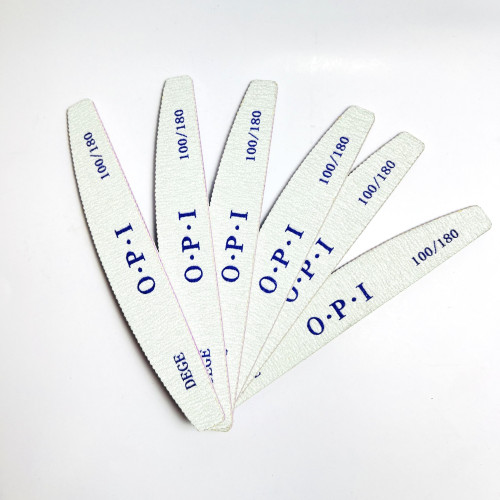 سوهان دستی ناخن طبیعی 100/180 OPI OPI Nail File ابزار مانیکور سالنی