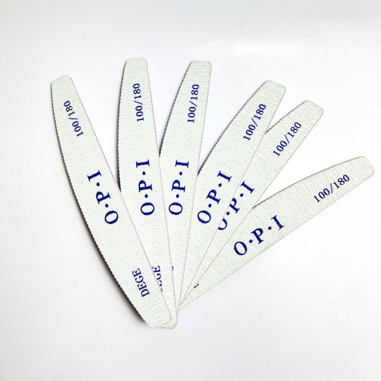 سوهان دستی ناخن طبیعی 100/180 OPI OPI Nail File ابزار مانیکور سالنی