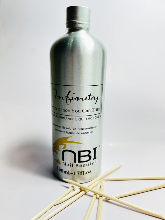 لیکویید کاشت ناخن NBI حجم 500 میلیلیتر NBI Nail Liquid ابزار کاشت سالنی