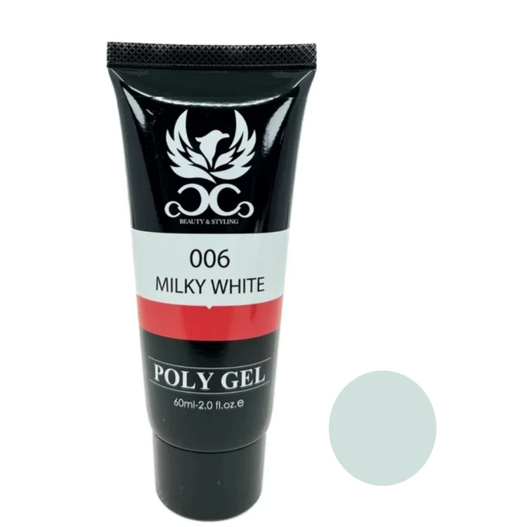 پلی ژل کوکو 60 میل ( رنگ شیری شماره 006)