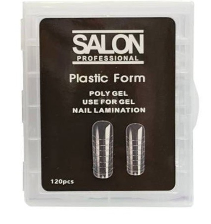 قالب کاشت ناخن پلاستیکی سالن پروفشنال کد 02 (120 عددی)