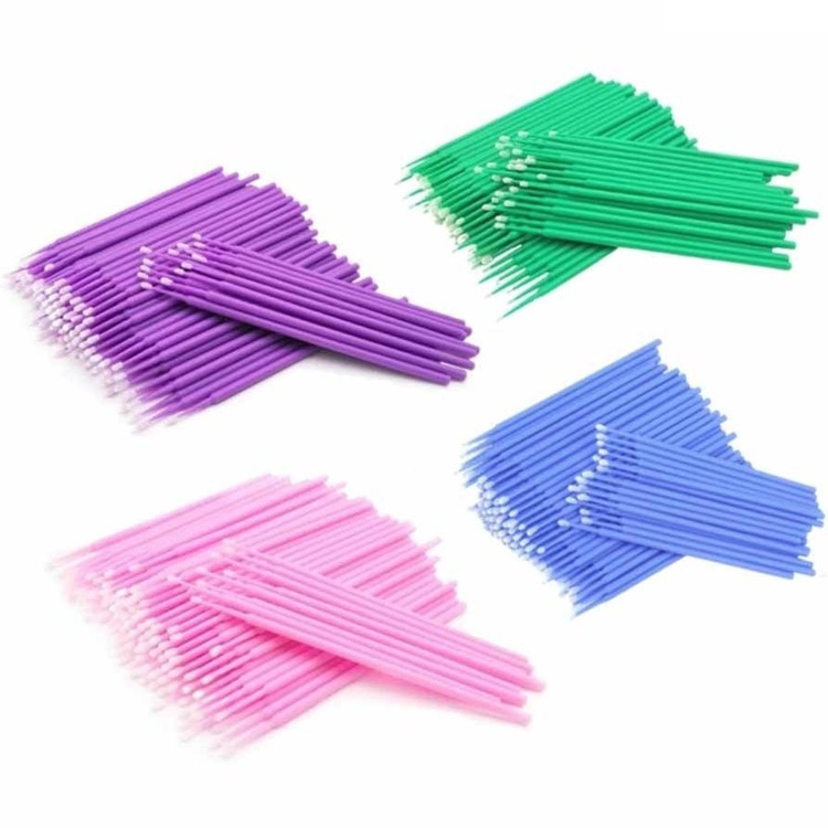 قلم میکرو براش ناخن و مژه (100 عددی)