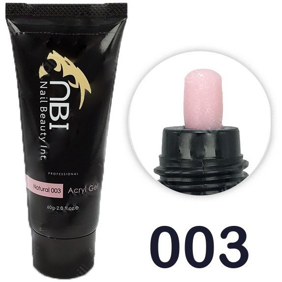 پلی ژل ناخن NBI نچرال (Natural) - حجم 60 گرم - شماره 003