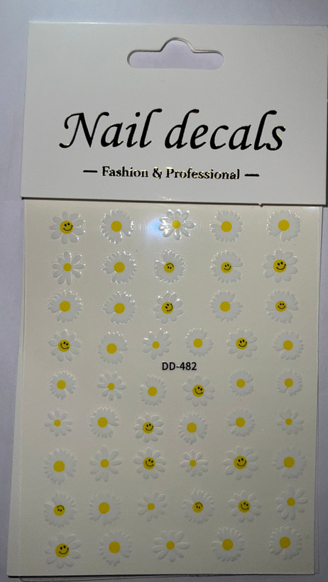 استیکر ناخن روسی طرح برجسته 3بعدی– مناسب طراحی حرفهای و فانتزی