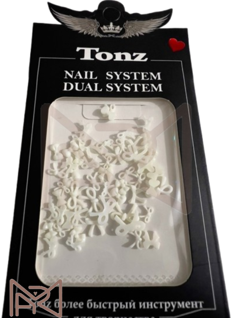 پیکسل و دیزاین ناخن طرح پاپیون TONZ