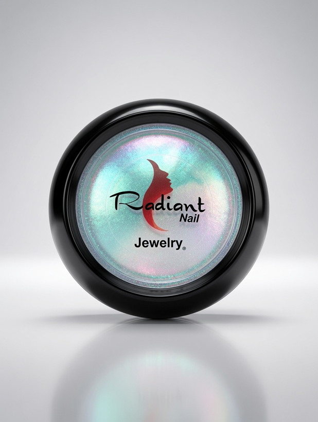 پودر کروم جواهری ناخن برندradiant